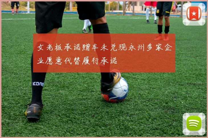 女老板承诺赠车未兑现永州多家企业愿意代替履行承诺